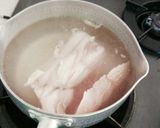もっちもちコラーゲン！豚皮の串焼き作り方3写真