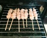 もっちもちコラーゲン！豚皮の串焼き作り方8写真