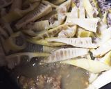 タケノコと豚ひき肉の味噌炒め作り方4写真