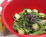 簡単おいしい☆やみつきサラダ作り方1写真