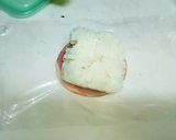 コロンとかわいい♡ハム巻きおにぎり作り方3写真