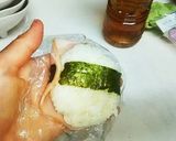コロンとかわいい♡ハム巻きおにぎり作り方4写真