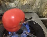 トマト（皮の剥き方）作り方2写真