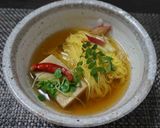 高野豆腐とにゅうめん作り方2写真