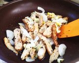 チキンとキャベツのレモン爽やかなパスタ作り方1写真
