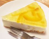 レアチーズヨーグルトケーキ♡マーマレード作り方7写真