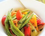 彩りグリル野菜のASIANバジルサラダ作り方12写真