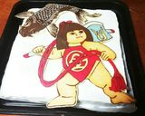 子供の日 金太郎 キャラチョコケーキ作り方4写真