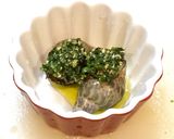 バイ貝のエスカルゴ風ガーリックバター作り方10写真