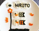 初節句！離乳食鯉のぼりプレート♡作り方1写真
