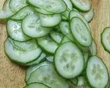 キュウリとワカメの酢のもの作り方1写真