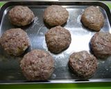 簡単!100%ビーフハンバーグ(煮込み)作り方1写真