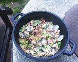 初夏のパエリア作り方9写真