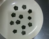 サッカーボールのキャラ弁当☆作り方2写真