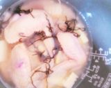 筍と鶏肉の炊き込み御飯作り方1写真