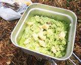 ジェノベーゼごはん（山メシ）作り方5写真