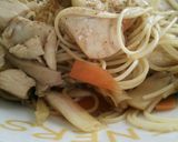 【茹でないパスタ4】焼きそば風作り方6写真