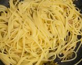 なめ茸と高菜のスパゲッティ☆簡単ランチに作り方2写真