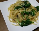 なめ茸と高菜のスパゲッティ☆簡単ランチに作り方4写真