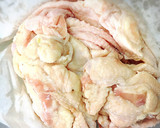煮るだけ！たけのこと鶏皮の味噌煮作り方1写真