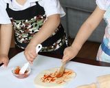 子どもと作る「お花ピザ&フルーツピザ」作り方4写真