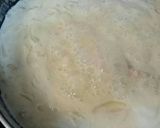 豆腐と鶏肉が主役☆豆乳de変わり親子丼♪作り方7写真