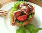 紫蘇香る❀トマトと卵のごてもりドッグ作り方6写真