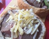 休日はおしゃれな豪快ステーキサンド作り方1写真