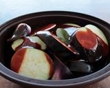 みんな大好き！ナスとひき肉のトマト煮込み作り方3写真