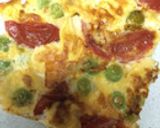 枝豆とトマトのフリッタータ　お弁当　簡単作り方4写真