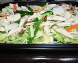 ホットプレートで楽々鮭のちゃんちゃん蒸し作り方1写真