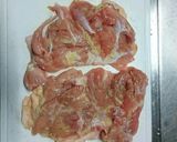 簡単！鶏モモ肉の塩焼と春キャベツの炒め物作り方2写真