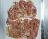 簡単！鶏モモ肉の塩焼と春キャベツの炒め物作り方2写真