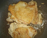 簡単！鶏モモ肉の塩焼と春キャベツの炒め物作り方4写真