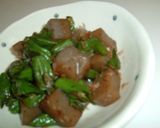 しし唐とこんにゃくのおかか煮作り方5写真