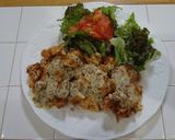 鶏胸肉のフリットハニーマスタードソ—ス作り方5写真