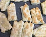 しらすと小松菜とチーズの包み焼き作り方6写真