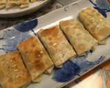 しらすと小松菜とチーズの包み焼き作り方7写真
