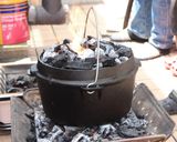 ダッチオーブンでカレー風味丸鶏作り方12写真