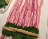 今夜はお家焼き鳥〜♬シソ&ヤングコーン巻作り方1写真