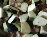 鳥もも肉とナスのうま醤油炒め作り方4写真