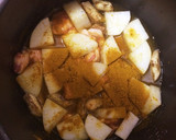 【炊飯器で】ごぼうと豚肉と大根のカレー煮作り方5写真