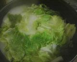 おふくろの味♪白菜たっぷり＆とろ～り卵鍋作り方3写真