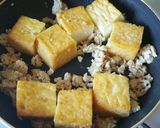 ☆簡単☆厚揚げの鶏そぼろあんかけ作り方3写真