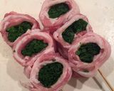 今夜はお家焼き鳥〜♬ ＊ニラシソ巻き＊作り方4写真