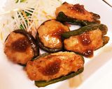 簡単！肉詰め！！！！ピーマン&しいたけ作り方3写真
