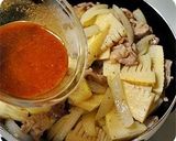 春の一品♪ 豚肉と筍のピリ辛味噌炒め作り方8写真