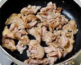 春の一品♪ 豚肉とかき菜のピリ辛味噌炒め作り方4写真