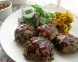 ふっくら蒸し焼きニラバーグ作り方7写真