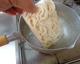最速のハムカツうどん作り方3写真